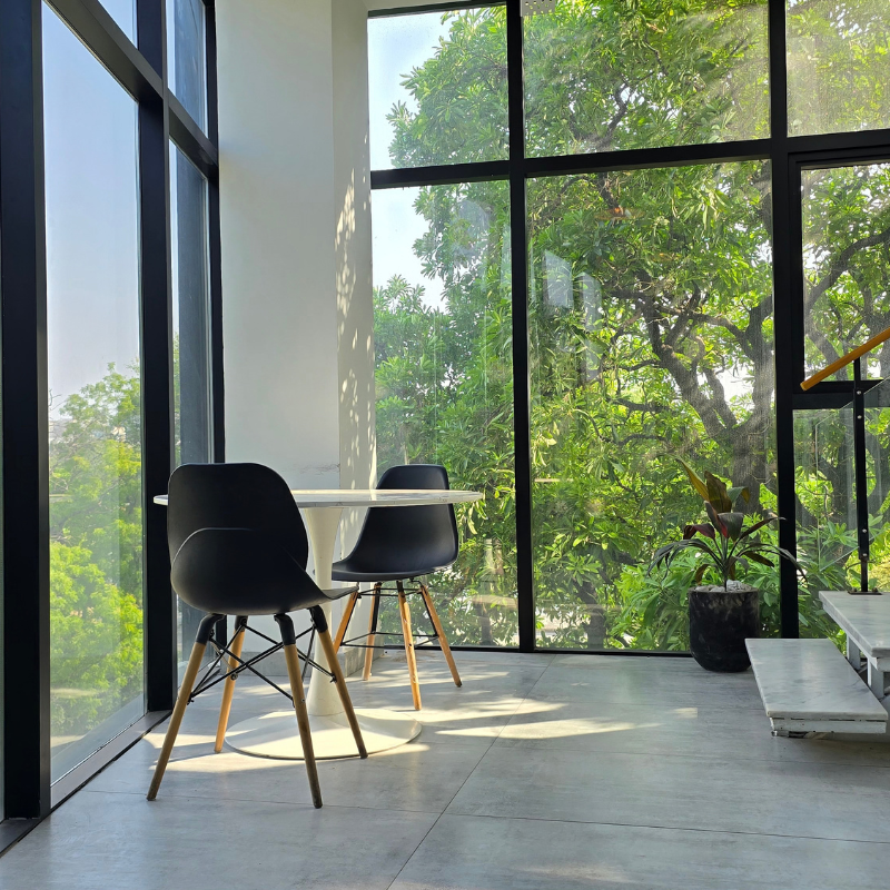 Boardroom and meeting room inside QuickOffice Gulberg private office